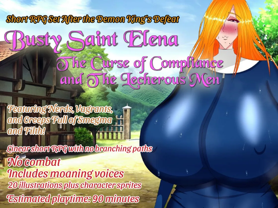 Busty Saint Elena: The Curse of Compliance and The Lecherous Men